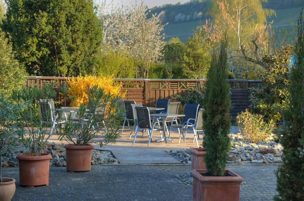 Hotel-Garni 'Zum Weinkrug' Зоммергаузен Екстер'єр фото